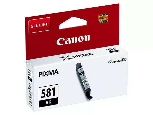 Een Inktcartridge Canon CLI-581 zwart koop je bij Van Hoye Kantoor BV