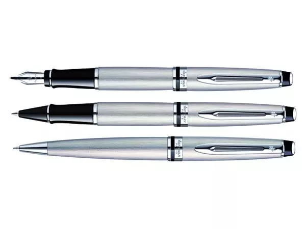 Een Balpen Waterman Expert stainless steel CT medium koop je bij Kantoorvakhandel van der Heijde