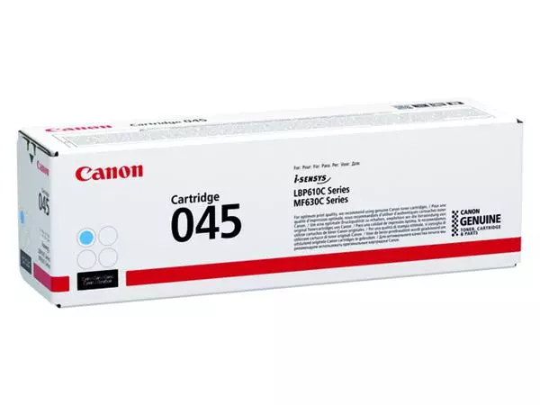 Een Tonercartridge Canon 045 blauw koop je bij Buro De Peuter