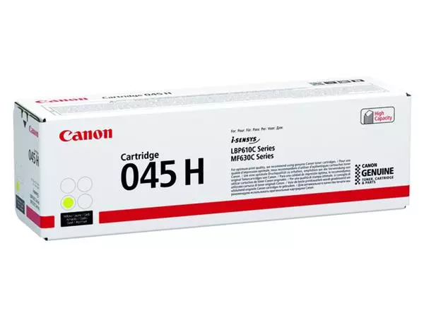 Een Tonercartridge Canon 045H geel koop je bij Buro De Peuter