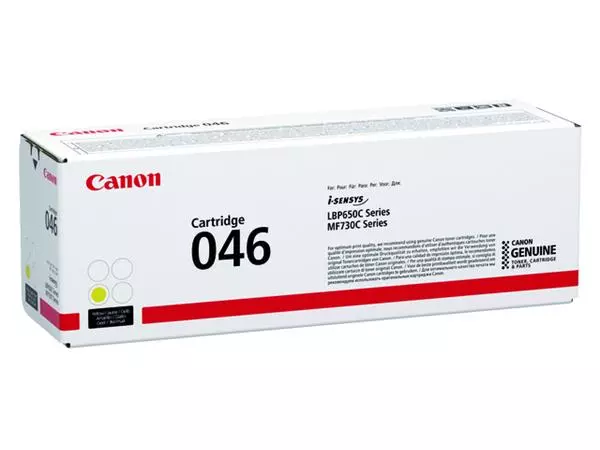 Een TONERCARTRIDGE CANON 046 GEEL koop je bij Kantoorvakhandel van der Heijde