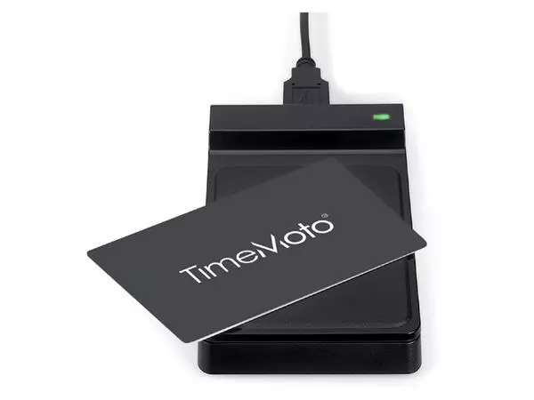 Een TimeMoto RF-150 USB RFID reader koop je bij Kantoorvakhandel van der Heijde