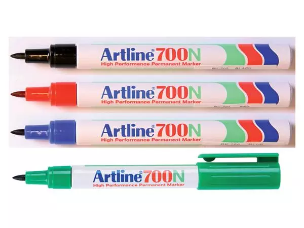 Een Viltstift Artline 700 rond 0.7mm zwart koop je bij Totaal Kantoor Goeree