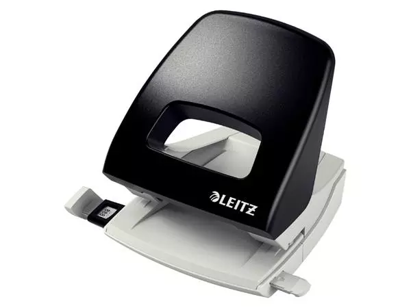 Een Perforator Leitz Nexxt bureau 25 vel zwart koop je bij NiceSupplies.nl