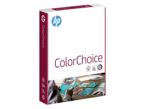 Een Kleurenlaserpapier HP Color Choice A4 120gr wit 250vel koop je bij Kantoorvakhandel van der Heijde