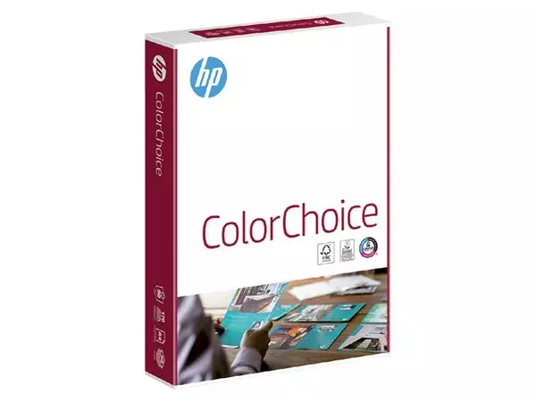 Een Kleurenlaserpapier HP Color Choice A4 90gr wit 500vel koop je bij Buro De Peuter