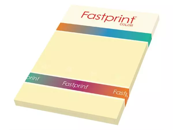 Een Kopieerpapier Fastprint A4 80gr ivoor 100vel koop je bij KantoorProfi België BV