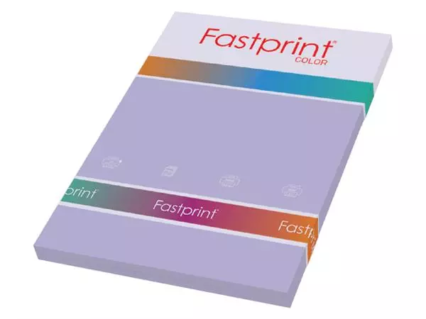 Een Kopieerpapier Fastprint A4 120gr lila 100vel koop je bij Klik Office BV