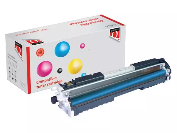 Een Tonercartridge Quantore alternatief tbv HP CE311A 126A blauw koop je bij NiceSupplies.nl