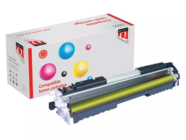 Een Tonercartridge Quantore alternatief tbv HP CE126A geel koop je bij NiceSupplies.nl