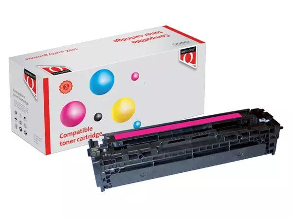 Een TONERCARTRIDGE QUANTORE HP CB543A 125A ROOD koop je bij Kantoorvakhandel van der Heijde