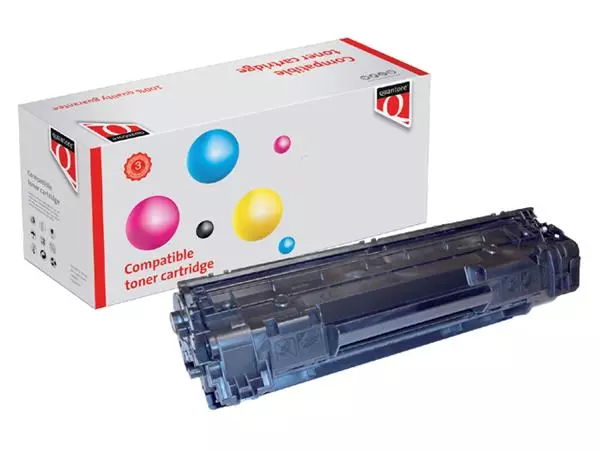 Een TONERCARTRIDGE QUANTORE HP CE285X/A 85X ZWART koop je bij Kantoorvakhandel van der Heijde