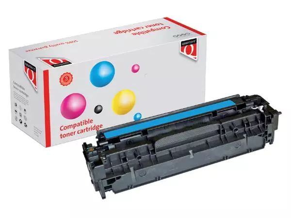 Een TONERCARTRIDGE QUANTORE HP CE411A 305A BLAUW koop je bij Kantoorvakhandel van der Heijde