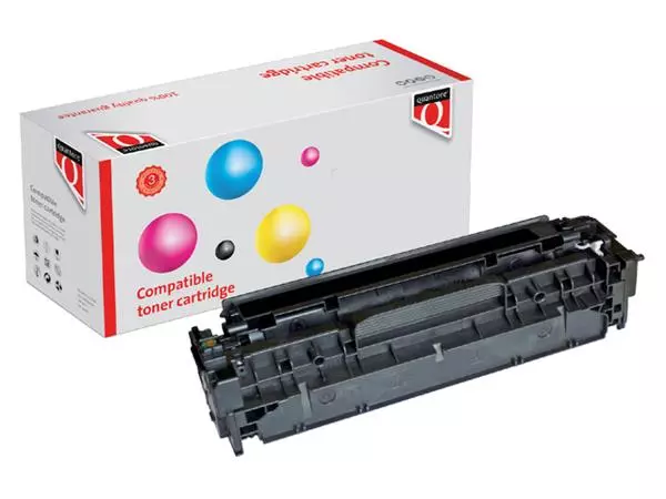 Een Tonercartridge Quantore alternatief tbv HP CC530A 304A zwart koop je bij NiceSupplies.nl