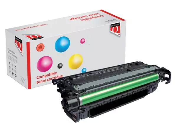 Een Tonercartridge Quantore alternatief tbv HP CE260A 647A zwart koop je bij NiceSupplies.nl