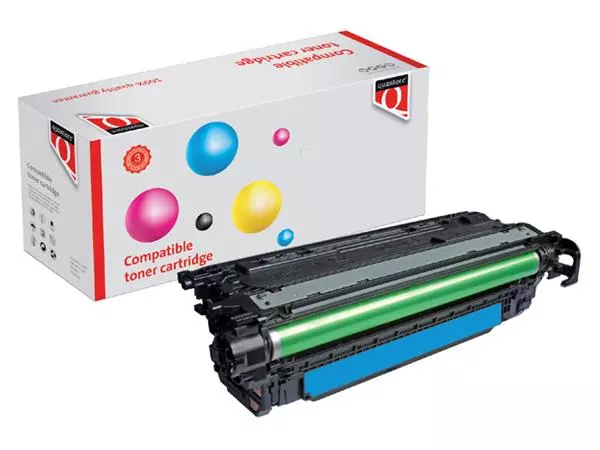 Een Tonercartridge Quantore alternatief tbv HP CE261A 648A blauw koop je bij NiceSupplies.nl