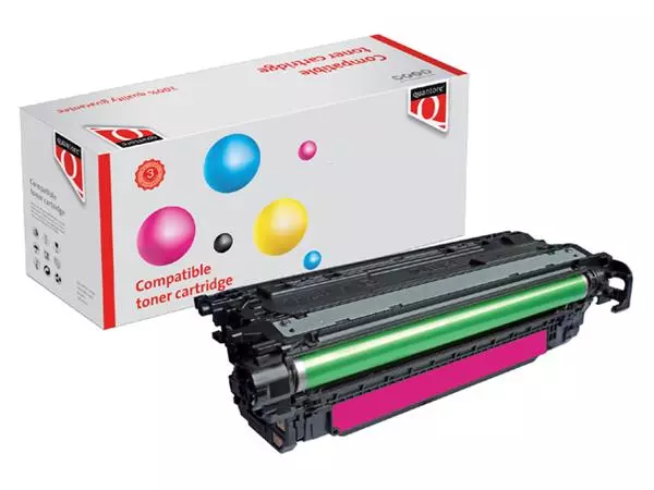 Een Tonercartridge Quantore alternatief tbv HP CE263A 648A rood koop je bij Buro De Peuter