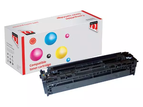 Een TONERCARTRIDGE QUANTORE HP CE320A 128A ZWART koop je bij Kantoorvakhandel van der Heijde