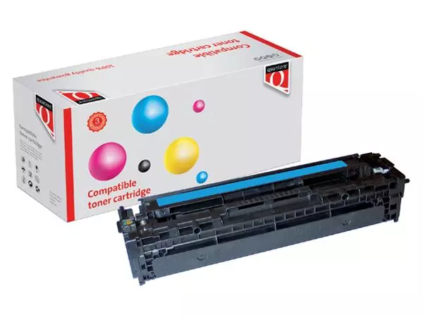 Een TONERCARTRIDGE QUANTORE HP CE321A 128A BLAUW koop je bij Kantoorvakhandel van der Heijde