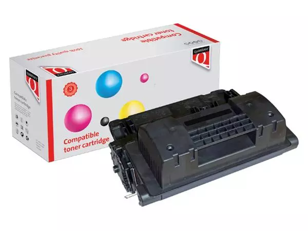 Een TONERCARTRIDGE QUANTORE HP CC364A 64A ZWART koop je bij Kantoorvakhandel van der Heijde