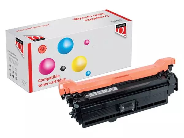 Een TONERCARTRIDGE QUANTORE HP CE400A 507A ZWART koop je bij Kantoorvakhandel van der Heijde