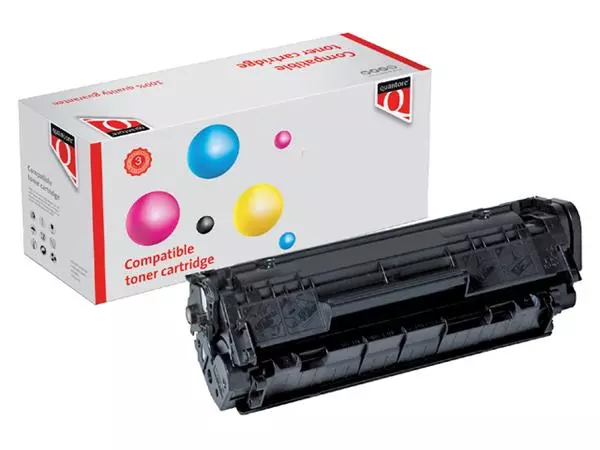 Een TONERCARTRIDGE QUANTORE CANON FX-10 ZWART koop je bij Kantoorvakhandel van der Heijde