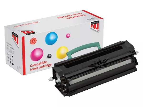 Tonercartridge Quantore alternatief tbv Lexmark E250A11E zwart