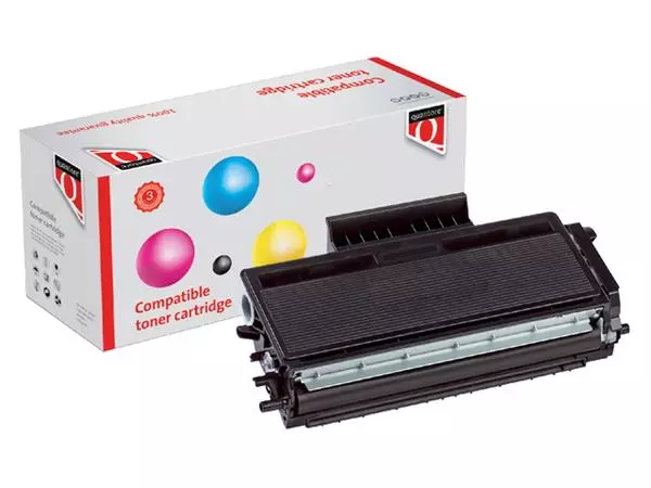 Een TONER QUANTORE BROTHER TN-3130BK ZWART koop je bij Kantoorvakhandel van der Heijde