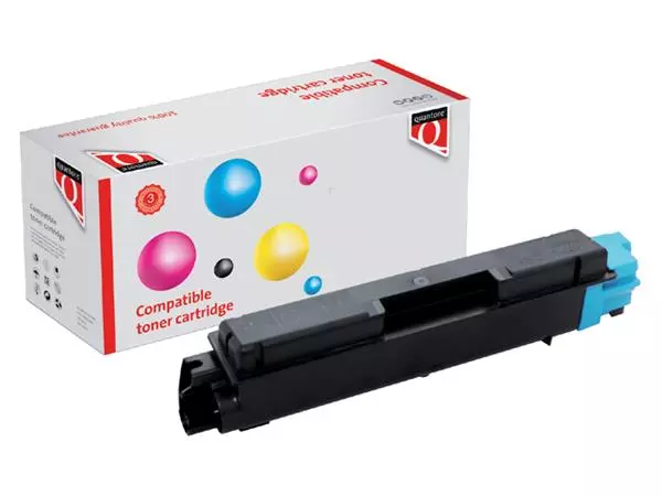 Een TONER QUANTORE KYOCERA TK-590C BLAUW koop je bij Kantoorvakhandel van der Heijde