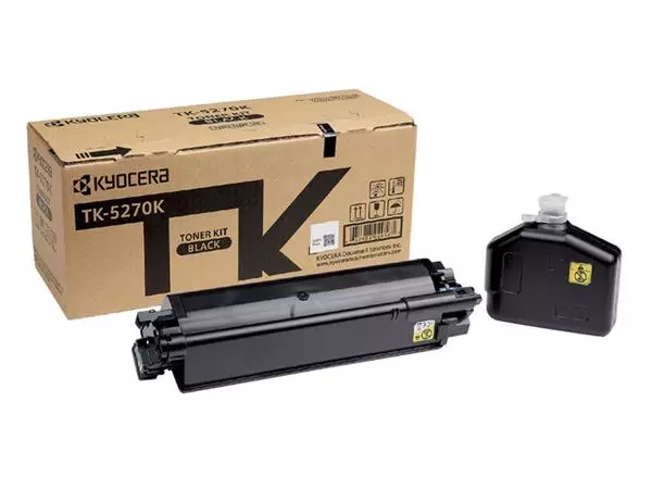 Een TONER KYOCERA TK-5270K ZWART koop je bij Kantoorvakhandel van der Heijde