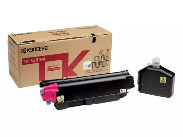 Een Toner Kyocera TK-5280M rood koop je bij Buro De Peuter