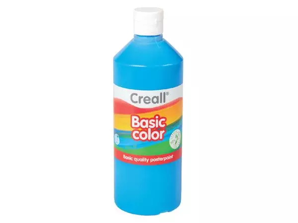 Een Plakkaatverf Creall basic blauw 500ml koop je bij Kantoorvakhandel van der Heijde