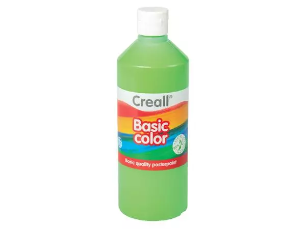 Een Plakkaatverf Creall basic lichtgroen 500ml koop je bij NiceSupplies.nl