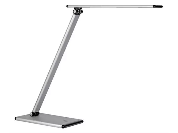 Een Bureaulamp Unilux Terra led aluminium grijs koop je bij EconOffice