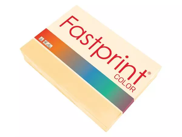 Een Kopieerpapier Fastprint A4 80gr donkerchamois 500vel koop je bij EconOffice