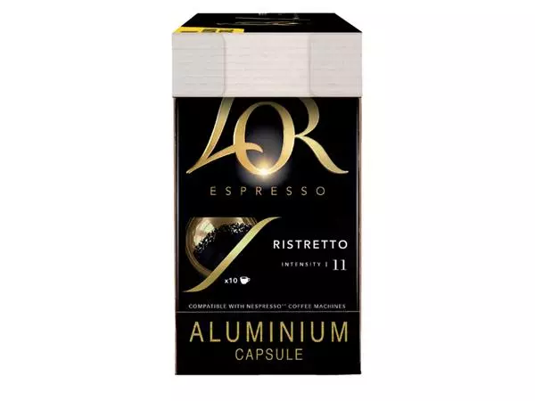 Een KOFFIECUPS L'OR ESPRESSO RISTRETTO 100ST koop je bij Kantoorvakhandel van der Heijde