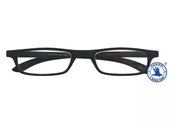 Een Leesbril I Need You +1.50 dpt Zipper zwart koop je bij L&N Partners voor Partners B.V.