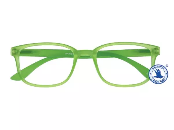 Een Leesbril I Need You +1.00 dtp Rainbow groen koop je bij Van Hoye Kantoor BV