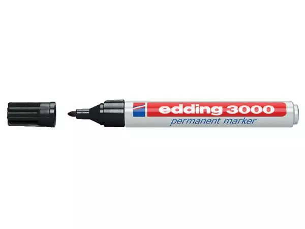 Een Viltstift edding 3000 rond 1.5-3mm zwart koop je bij Unimark Office B.V.