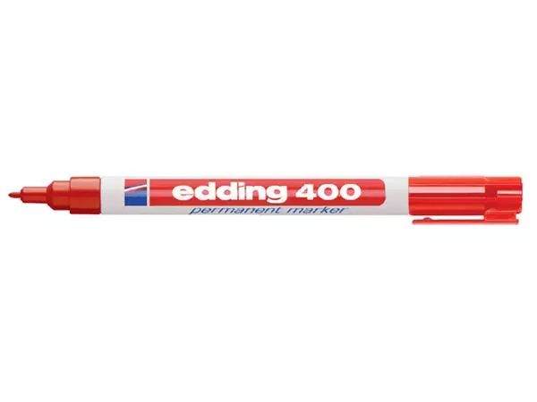 Een Viltstift edding 400 rond 1mm rood koop je bij NiceSupplies.nl