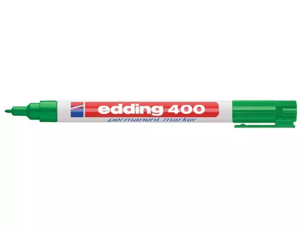 Een VILTSTIFT EDDING 400 ROND 1MM GROEN koop je bij Kantoorvakhandel van der Heijde