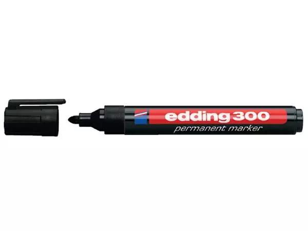 Een Viltstift edding 300 rond 1.5-3mm zwart koop je bij KantoorProfi België BV
