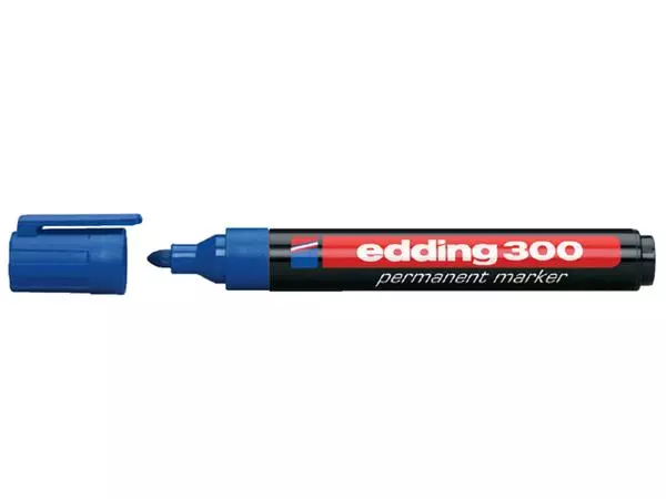Een Viltstift edding 300 rond 1.5-3mm blauw koop je bij KantoorProfi België BV