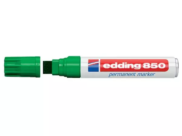 Een Viltstift edding 850 blok 5-16mm groen koop je bij Buro De Peuter