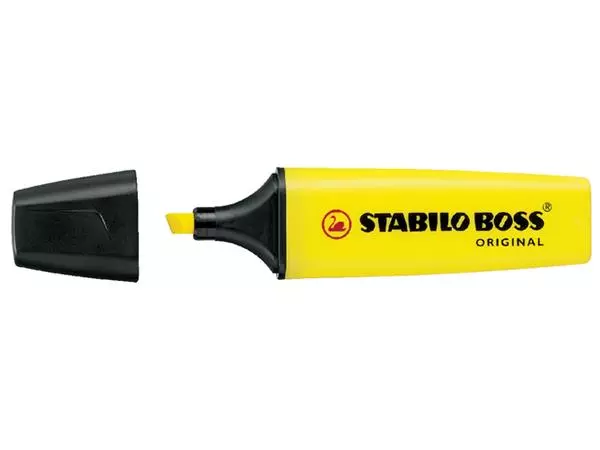 Een Markeerstift STABILO BOSS Original 70/4 assorti blister à 4 stuks koop je bij Kantoorvakhandel van der Heijde