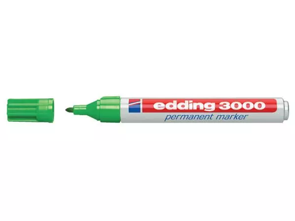 Een Viltstift edding 3000 rond 1.5-3mm lichtgroen koop je bij EconOffice