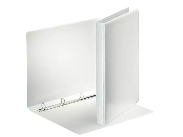 Een Presentatieringband Esselte Deluxe A4 4-rings D-mech 20mm wit koop je bij Van Leeuwen Boeken- en kantoorartikelen