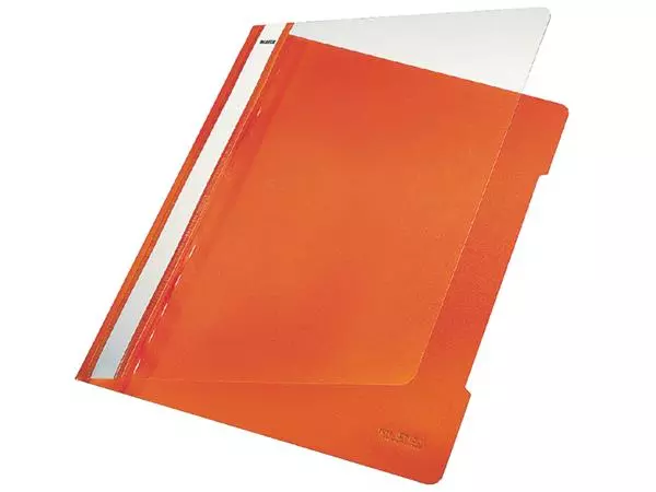 Een Snelhechter Leitz Standaard A4 gerecycled PP oranje koop je bij Kantoorvakhandel van der Heijde