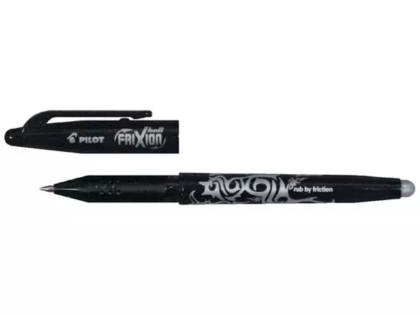 Een Rollerpen PILOT friXion medium zwart koop je bij Van Hoye Kantoor BV