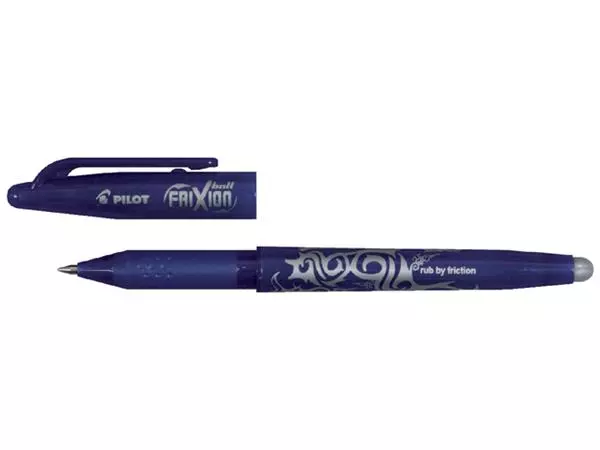 Een Rollerpen PILOT friXion medium blauw koop je bij Kantoorvakhandel van der Heijde